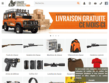 Tablet Screenshot of chassemarket.com
